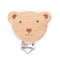 Bear Head Shape Wood Dummy Clip